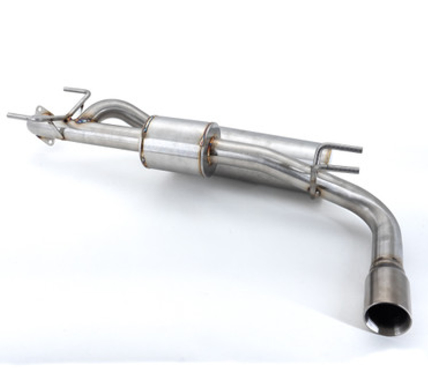 Nameless Axleback Exhaust - 2017+ Impreza Wagon - Single Exit - Dual Chamber with 5" Muffler - 3" Double Wall Tip