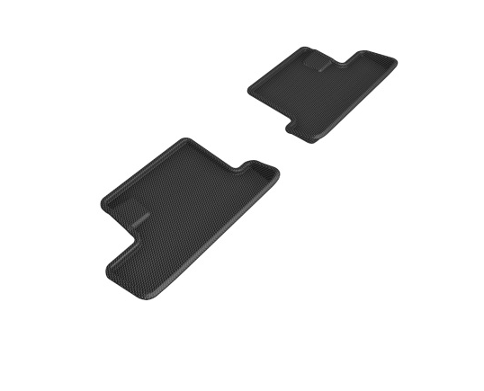 3D MAXipder 2023 Toyota GR86 / Subaru BRZ Kagu Black Floor Mat - Row 2