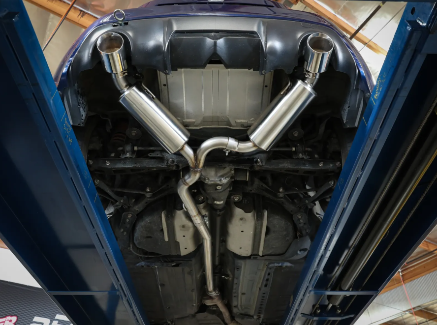 aFe Takeda Exhaust Axle-Back 13-15 Scion FRS / Subaru BRZ 304SS Blue Flame Dual Tips Exhaust