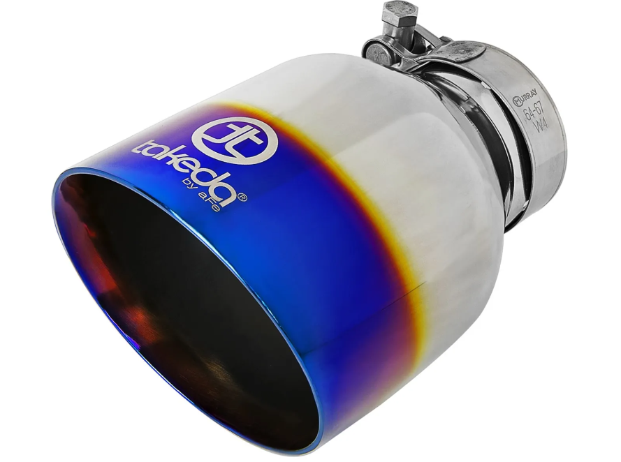 aFe Takeda Exhaust Axle-Back 13-15 Scion FRS / Subaru BRZ 304SS Blue Flame Dual Tips Exhaust
