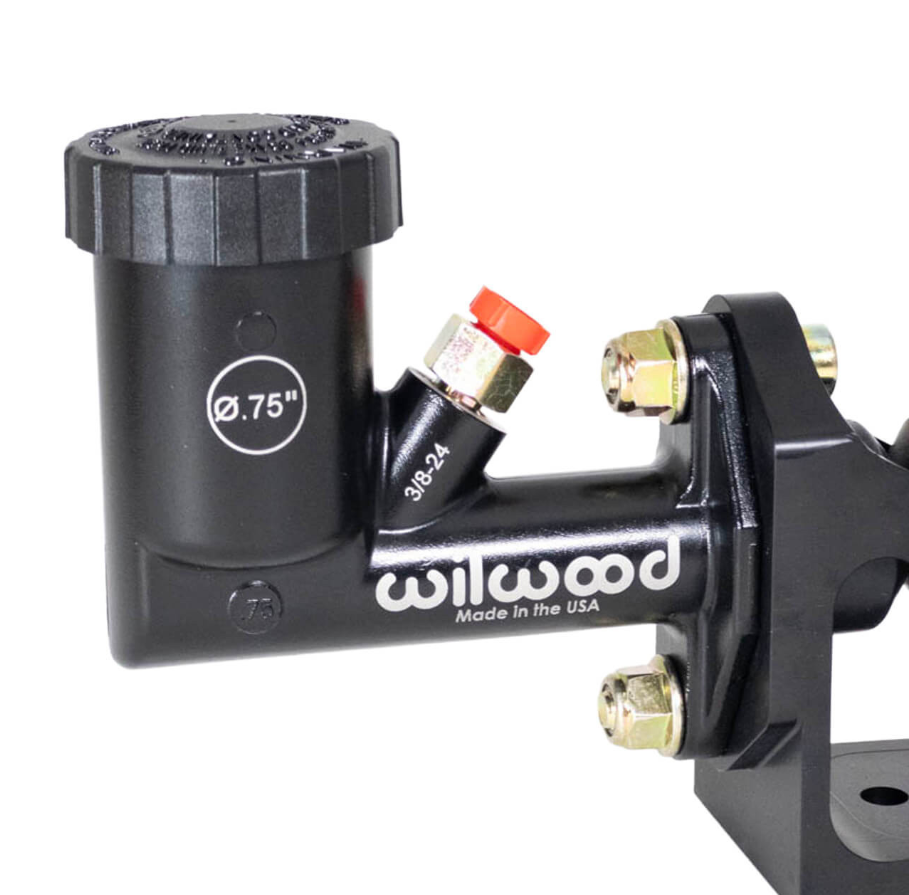 Nameless Performance Hydraulic Handbrake - Short (13") Raw CNC Aluminum/Black/Red/Gold Handle