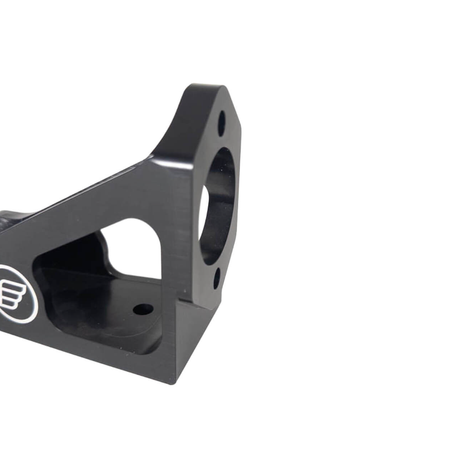 Nameless Performance Hydraulic Handbrake - Short (13") Raw CNC Aluminum/Black/Red/Gold Handle