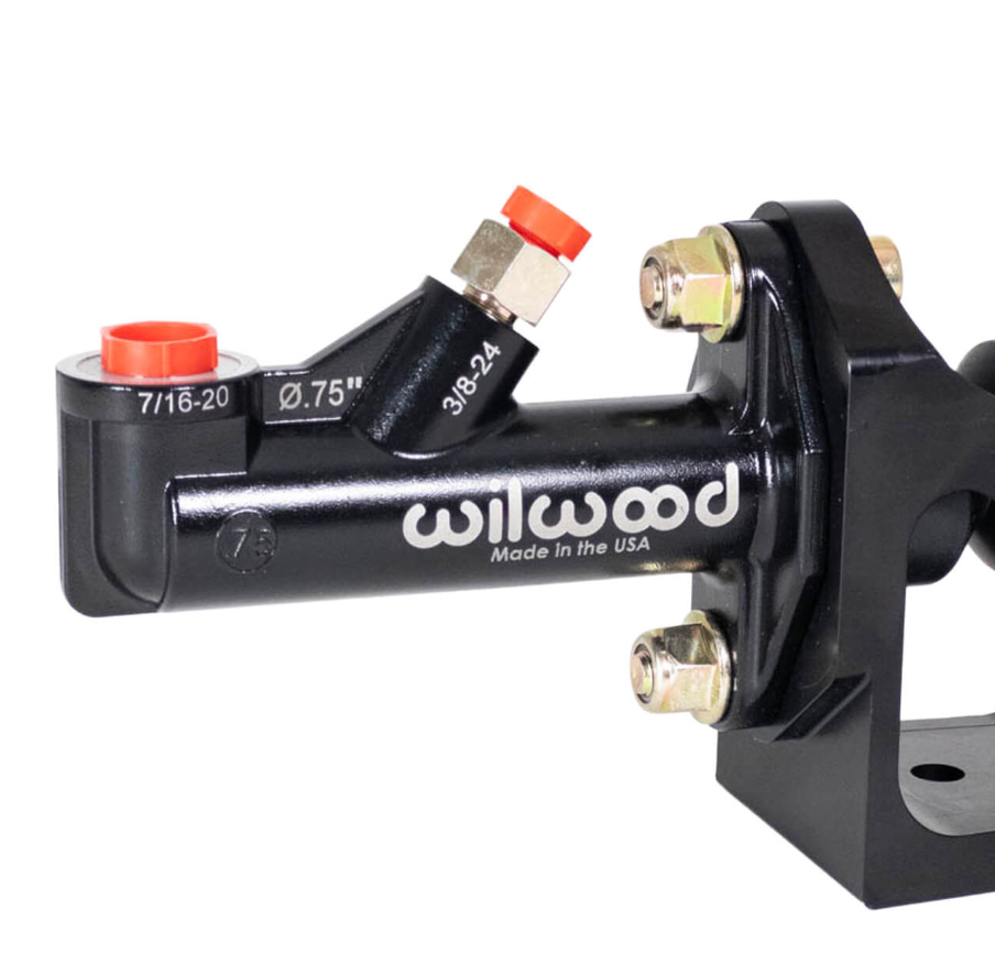 Nameless Performance Hydraulic Handbrake - Long (18") Raw CNC Aluminum/Black/Red/Gold Handle
