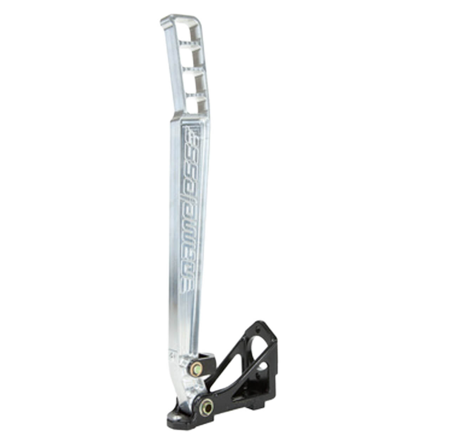Nameless Performance Hydraulic Handbrake - Long (18") Raw CNC Aluminum/Black/Red/Gold Handle