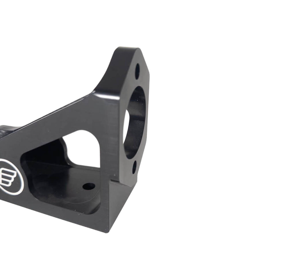 Nameless Performance Hydraulic Handbrake - Long (18") Raw CNC Aluminum/Black/Red/Gold Handle