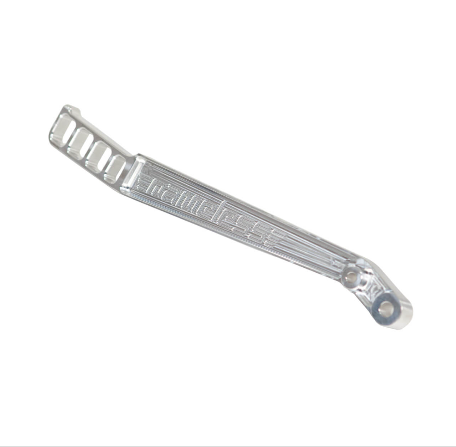 Nameless Performance Hydraulic Handbrake - Long (18") Raw CNC Aluminum/Black/Red/Gold Handle