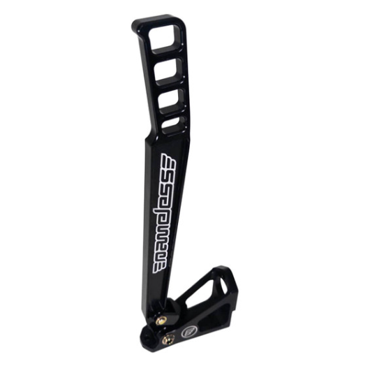 Nameless Performance Hydraulic Handbrake - Long (18") Raw CNC Aluminum/Black/Red/Gold Handle