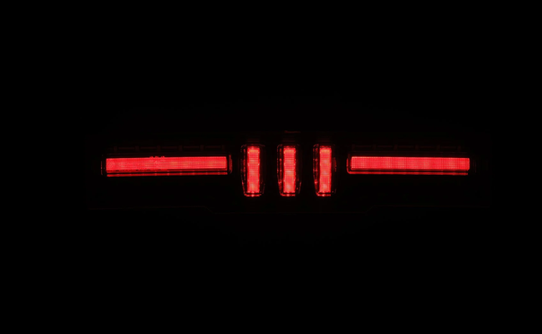AlphaRex 21-24 Toyota GR86 / 21-24 Subaru BRZ NOVA-Series Prismatic LED Fourth Brake Light Blk Clear