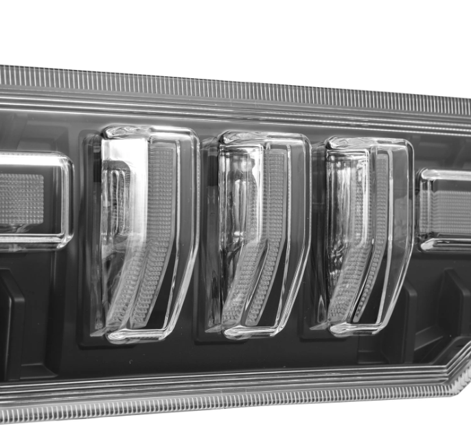 AlphaRex 21-24 Toyota GR86 / 21-24 Subaru BRZ NOVA-Series Prismatic LED Fourth Brake Light Blk Clear