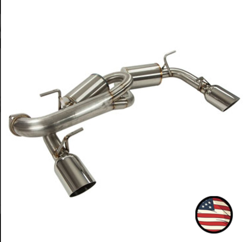 Nameless Axleback Exhaust - 2017-2021 BRZ/GT86 - 5" Muffler - 3" Inlet