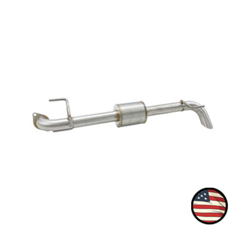 Nameless Axleback Exhaust - 2017+Impreza Wagon / 2018+ Crosstrek - 5" Muffler - Turndown
