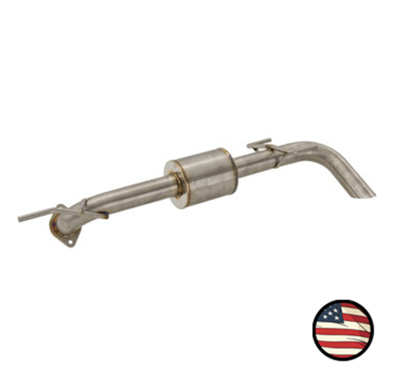 Nameless Axleback Exhaust - 2013-2017 Subaru XV Crosstrek / 2012-2016 Impreza Wagon - 5" Muffler - Turndown