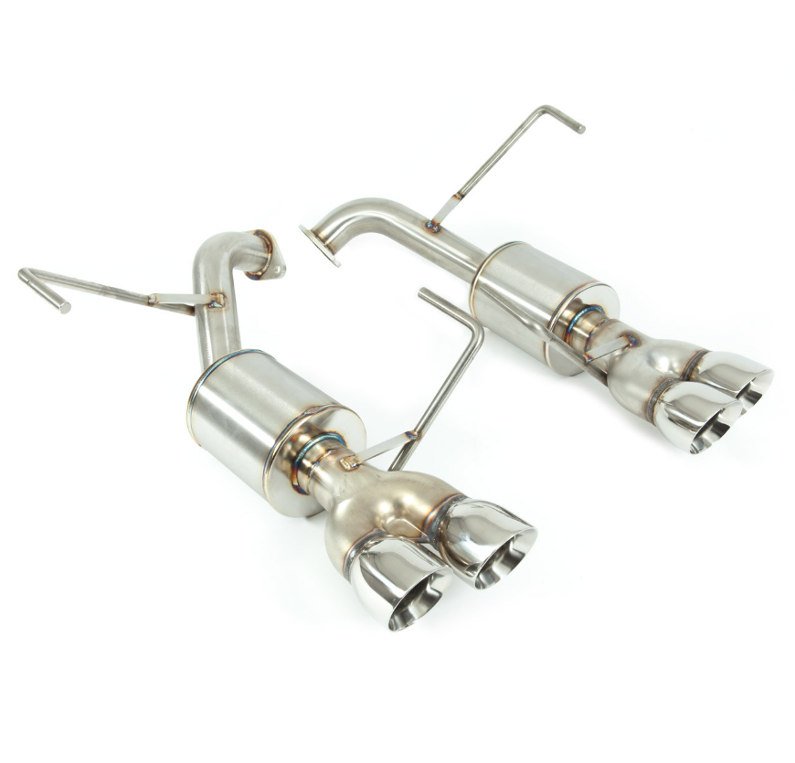 Nameless Catback Exhaust - 2019-2021 Subaru STi - 5" Muffler - 3" Double Wall Tips