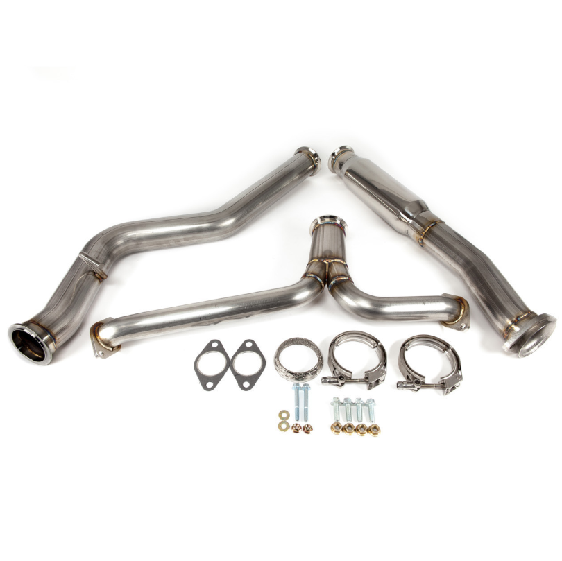 Nameless Catback Exhaust - 2019-2021 Subaru STi - 5" Muffler - 3.5" Double Wall Tips