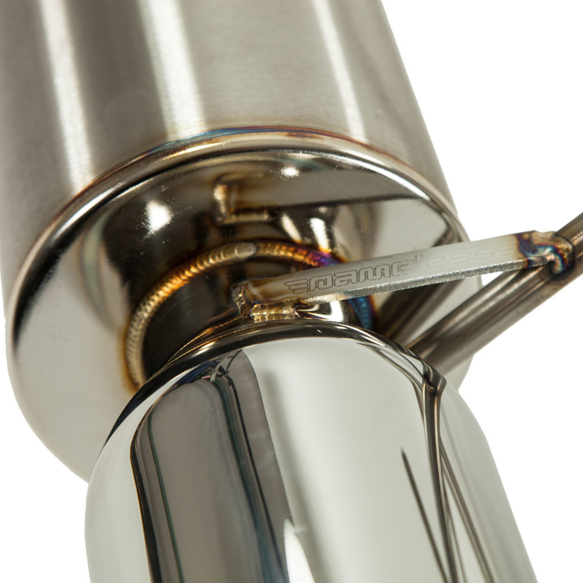 Nameless Catback Exhaust - 2019-2021 Subaru STi - 5" Muffler - 3.5" Double Wall Tips
