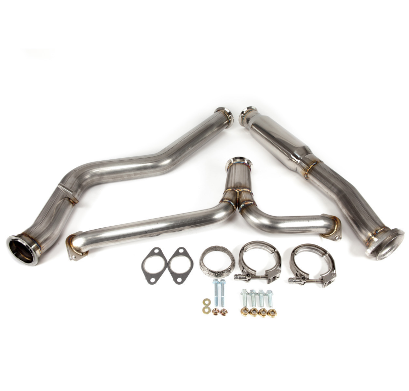 Nameless Catback Exhaust - 2019-2021 Subaru STi - 4" Muffler - 4" Double Wall Tips