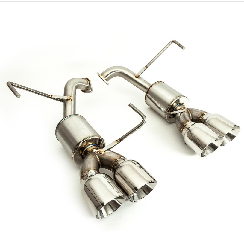 Nameless Catback Exhaust - 2019-2021 Subaru STi - 5" Muffler - 4" Double Wall Tips