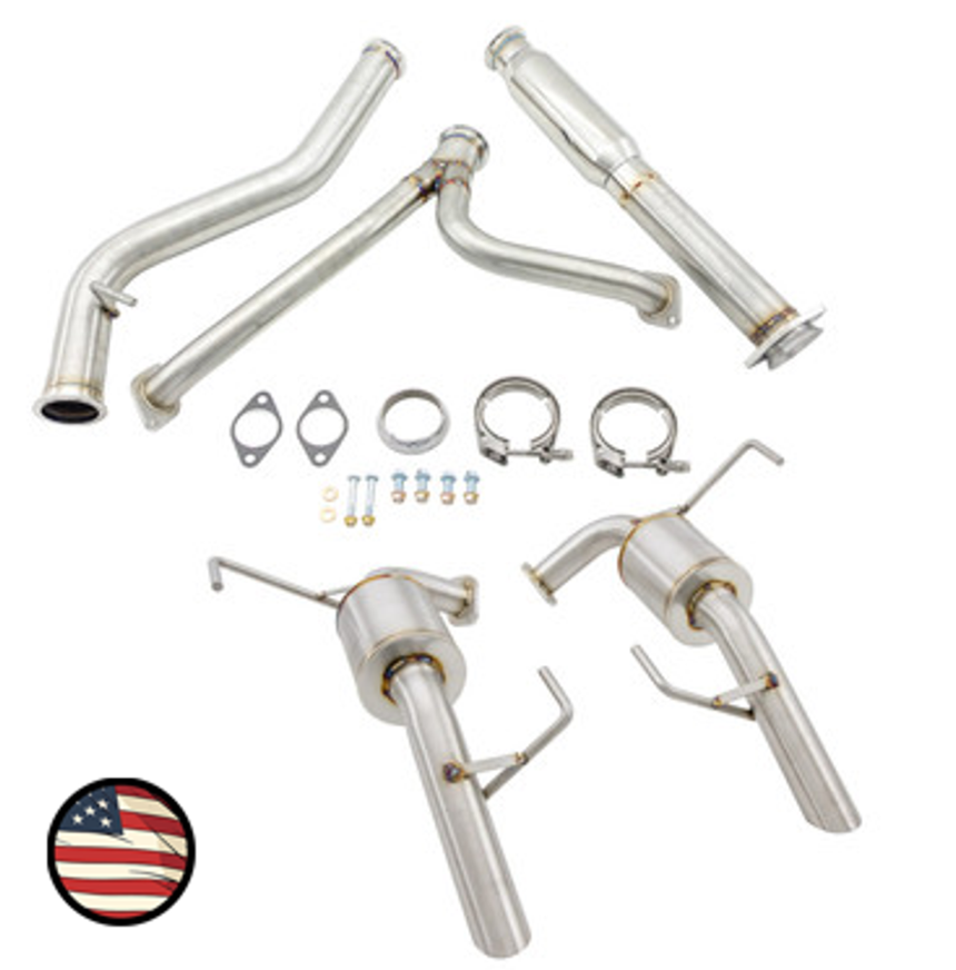 Nameless Catback Exhaust - 2020-2025 Outback XT/Wilderness - 5" Muffler