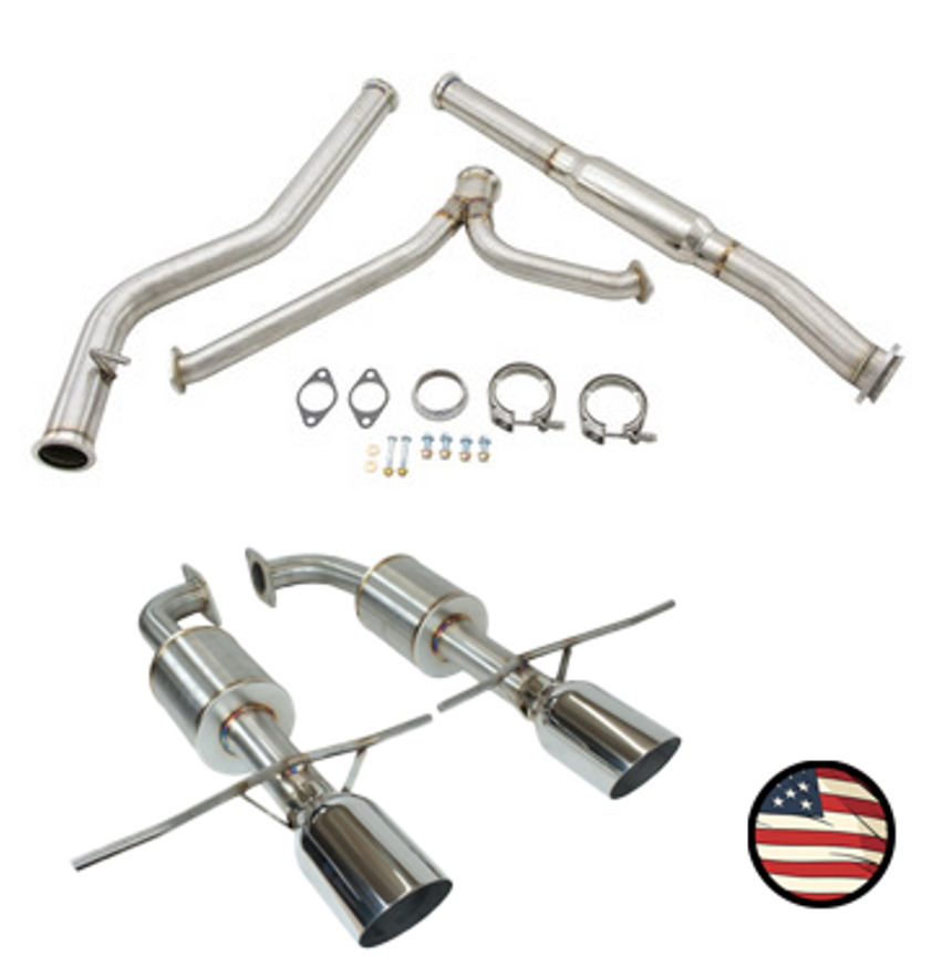 Nameless Catback Exhaust - 2018+ Ascent - 5" Muffler