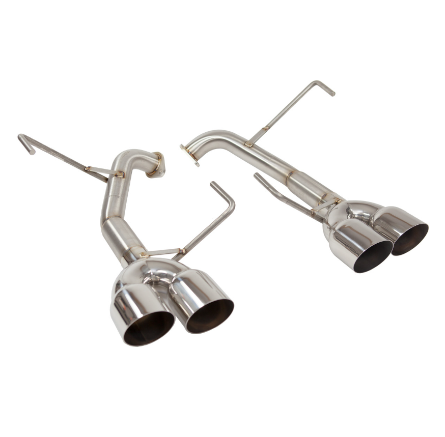 Nameless Catback Exhaust - 2022+ Subaru WRX - Muffler Delete - 3.5" Single Wall Tips