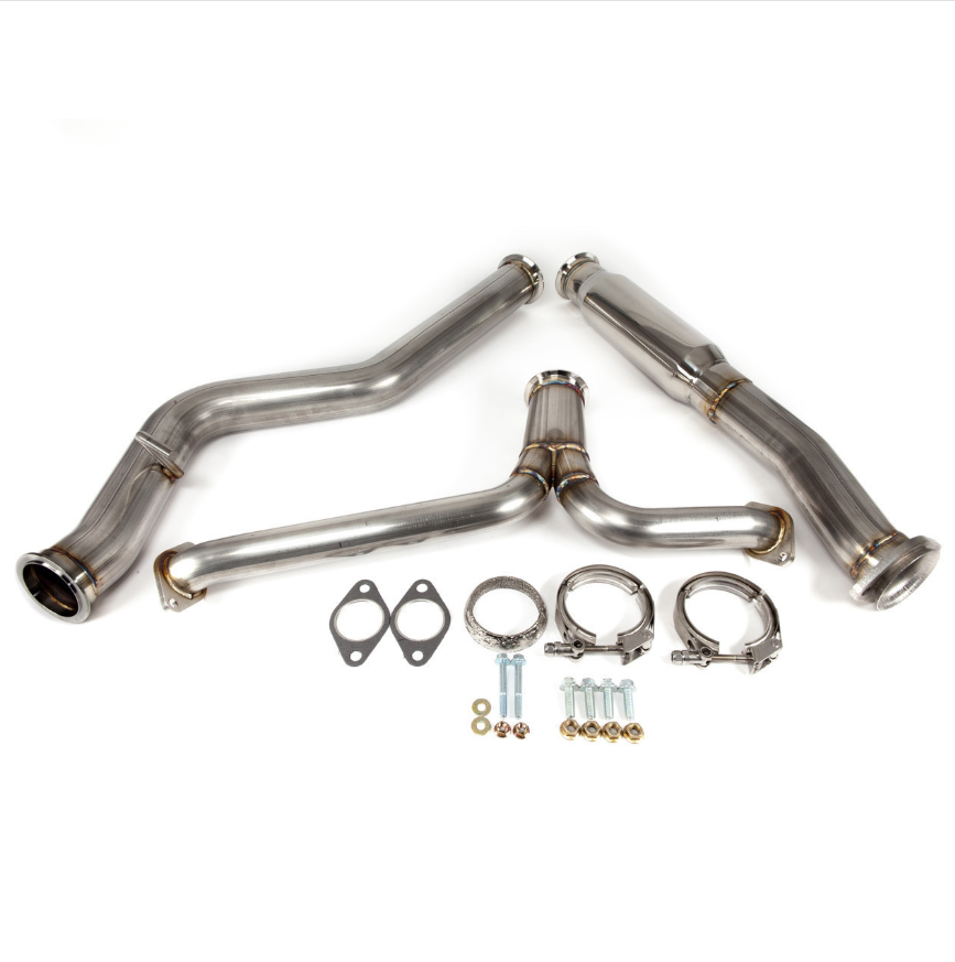 Nameless Catback Exhaust - 2022+ Subaru WRX - Muffler Delete - 3.5" Single Wall Tips
