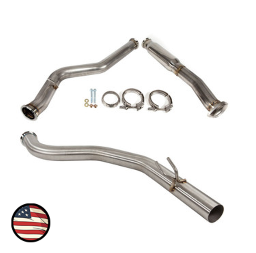 Nameless Catback Exhaust - 2019-2021 Subaru STI Only - Muffler Delete - Single Exit Track Package - No Tip