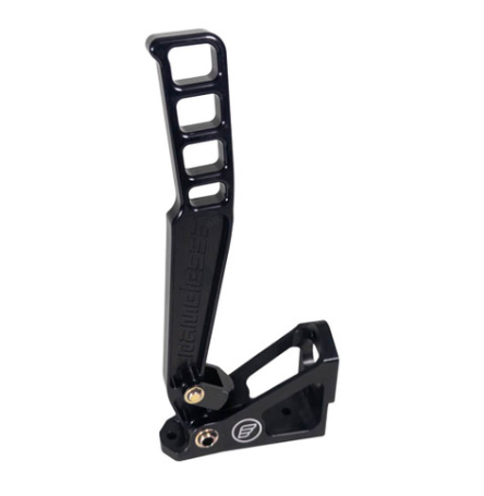 Nameless Performance Hydraulic Handbrake - Short (13") Raw CNC Aluminum/Black/Red/Gold Handle