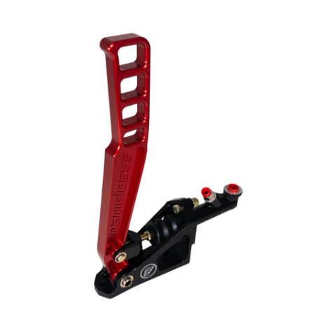 Nameless Performance Hydraulic Handbrake - Short (13") Raw CNC Aluminum/Black/Red/Gold Handle