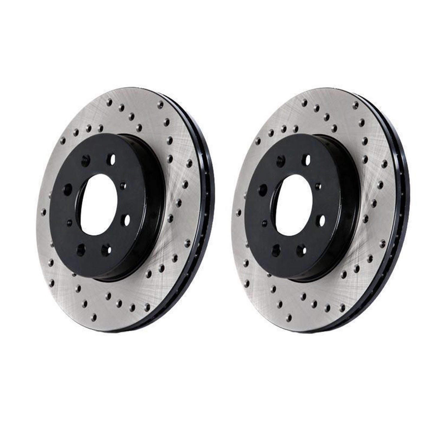 StopTech Sport Axle Pack Drilled Rear Brake Kit Subaru WRX 2003-2005 | 979.47002R