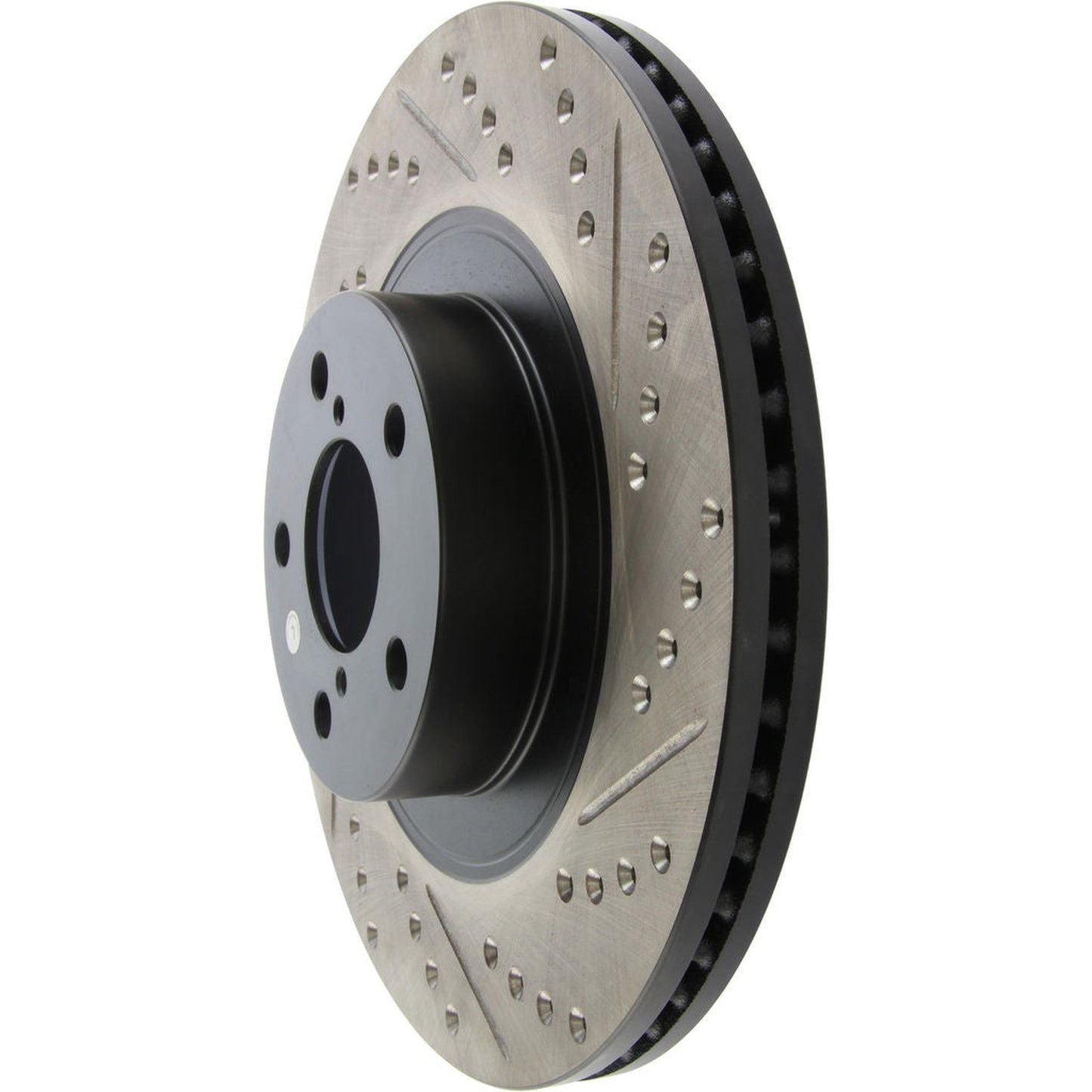 StopTech Sport Drilled & Slotted Brake Rotor Front Left Subaru WRX 2009-2014 | 127.47021L