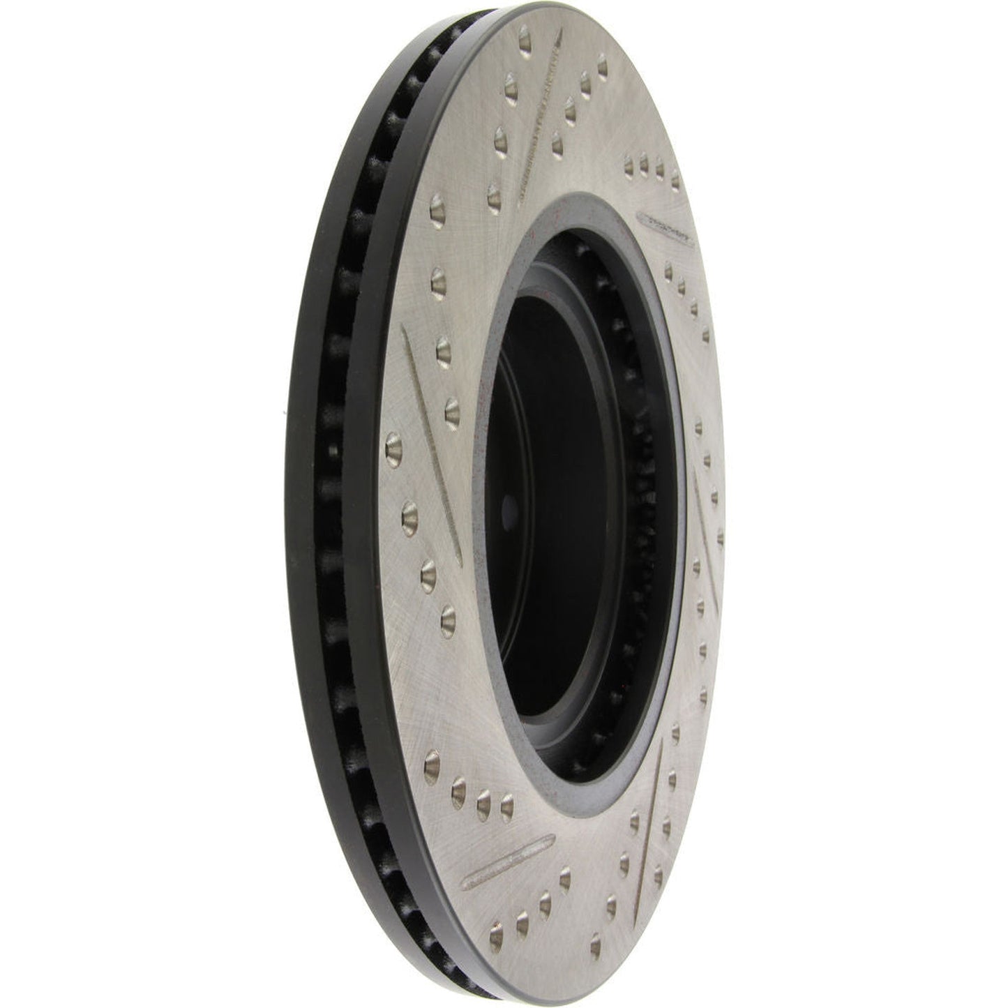 StopTech Sport Drilled & Slotted Brake Rotor Front Left Subaru WRX 2009-2014 | 127.47021L