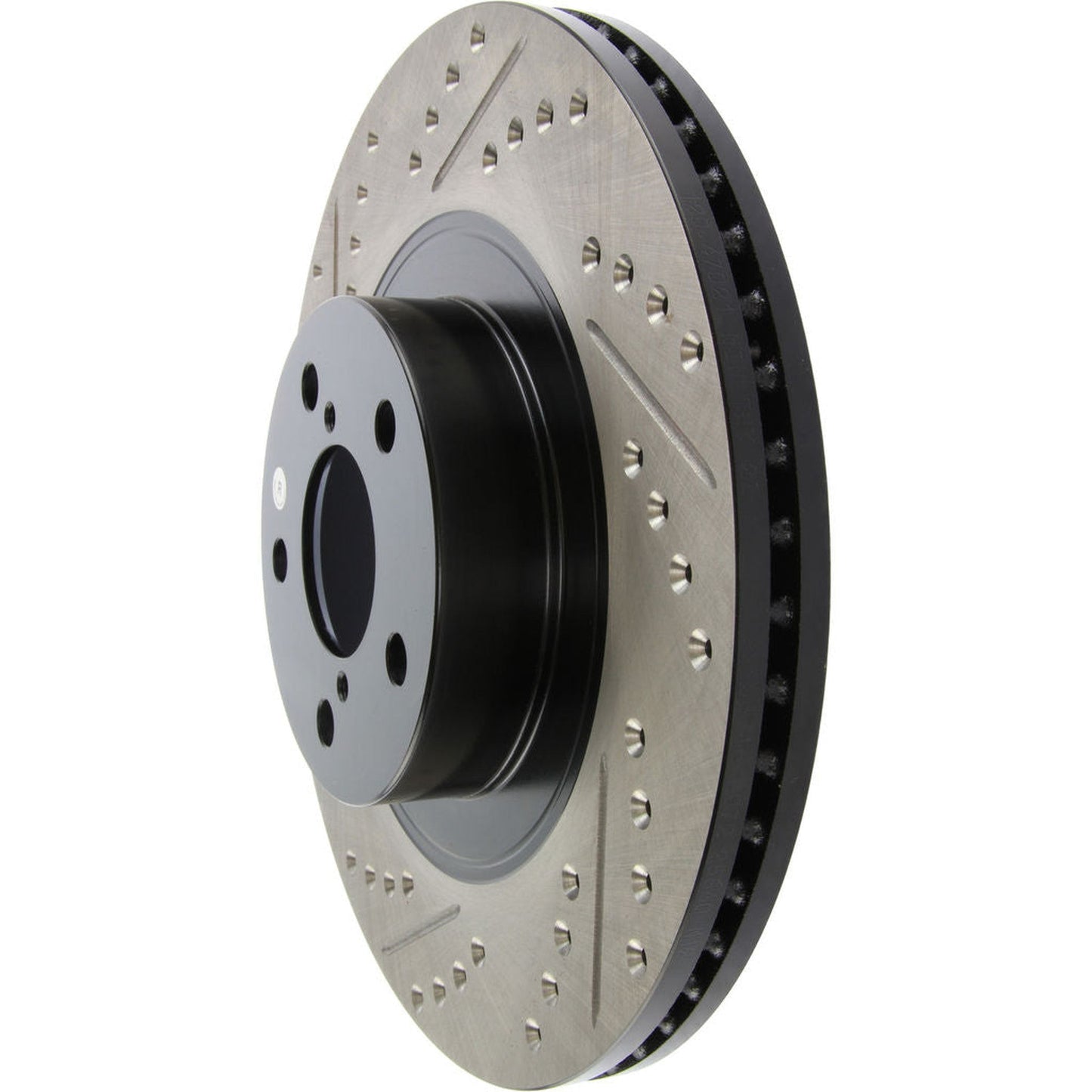 StopTech Sport Drilled & Slotted Brake Rotor Front Right Subaru WRX 09-14 / BRZ 13-25 | 127.47021R