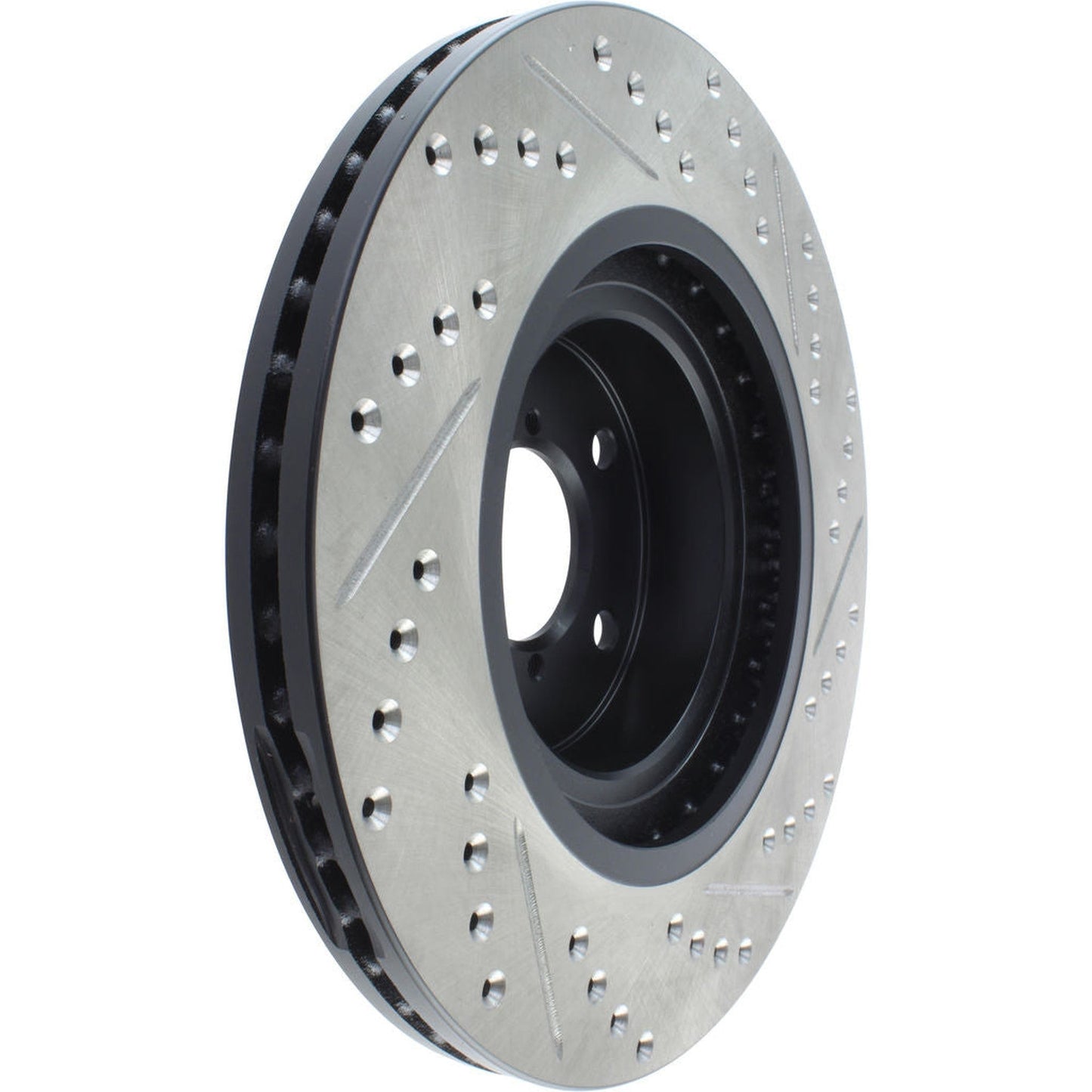 StopTech Sport Drilled & Slotted Brake Rotor Front Right Subaru WRX 09-14 / BRZ 13-25 | 127.47021R