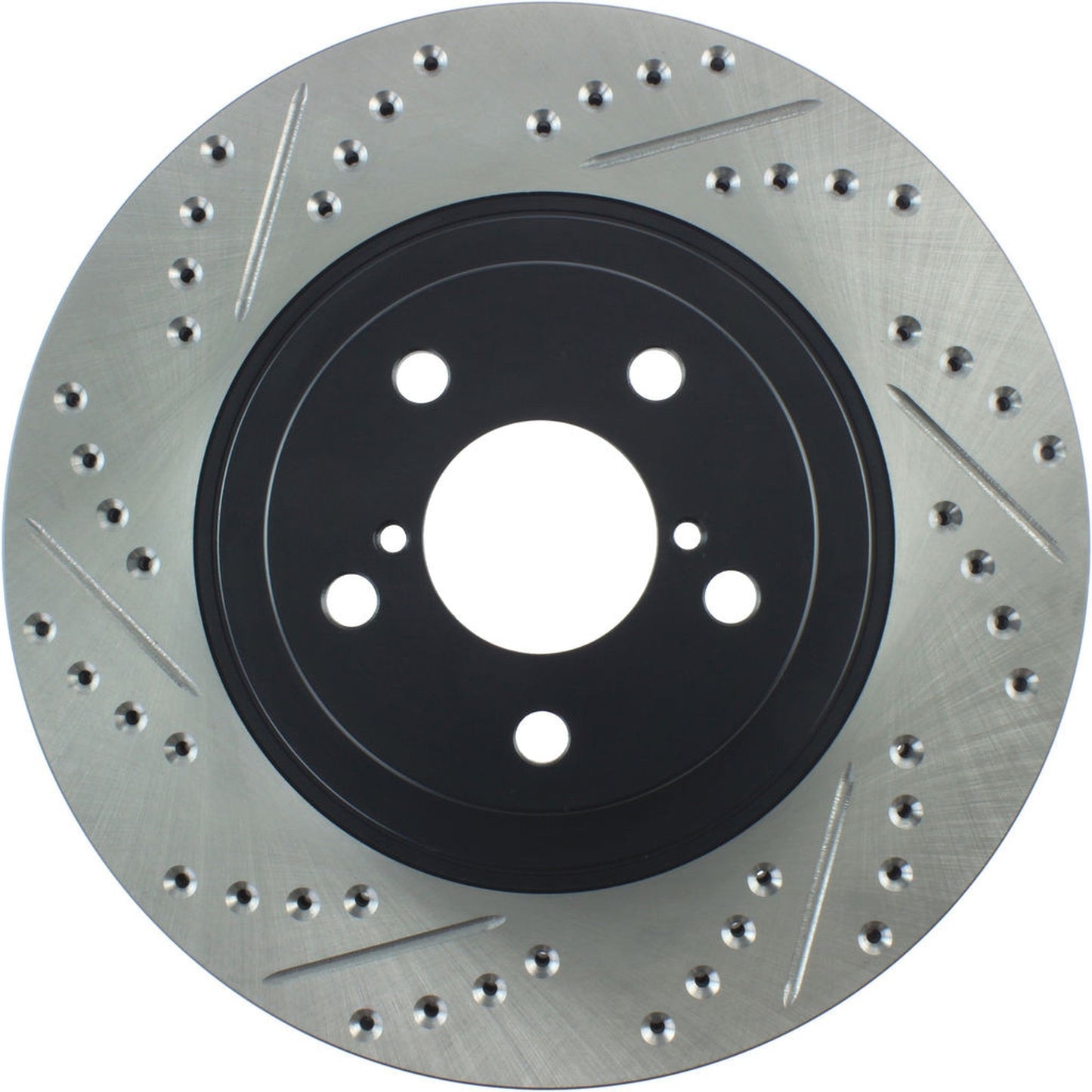 StopTech Sport Drilled & Slotted Brake Rotor Front Right Subaru WRX 09-14 / BRZ 13-25 | 127.47021R