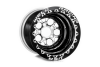 Weld Magnum 16x16 / 5x4.75 / 4 BS / 3.18 HB - Polished Center - Black Shell - Black DBL Wheel