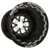 Weld V-Series 16x16 / 5x5 / 5 BS / 3.5 HB - Black Center - Black Shell - Black DBL Wheel