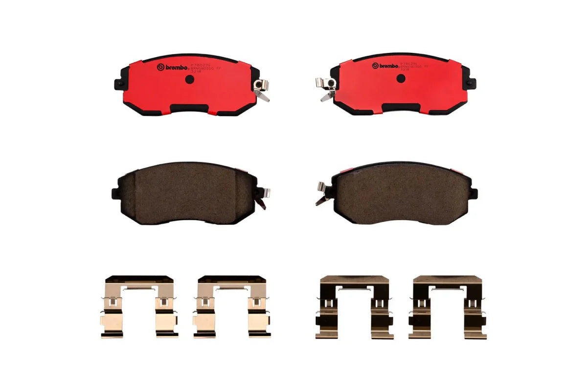 Brembo Ceramic Front Brake Pads 2010 - 2013 WRX / 2013 - 2021 BRZ / 2013 - 2016 FR - S / 2010 - 2015 Impreza / 2010 - 2013 Forester - P78021N - Subimods.com