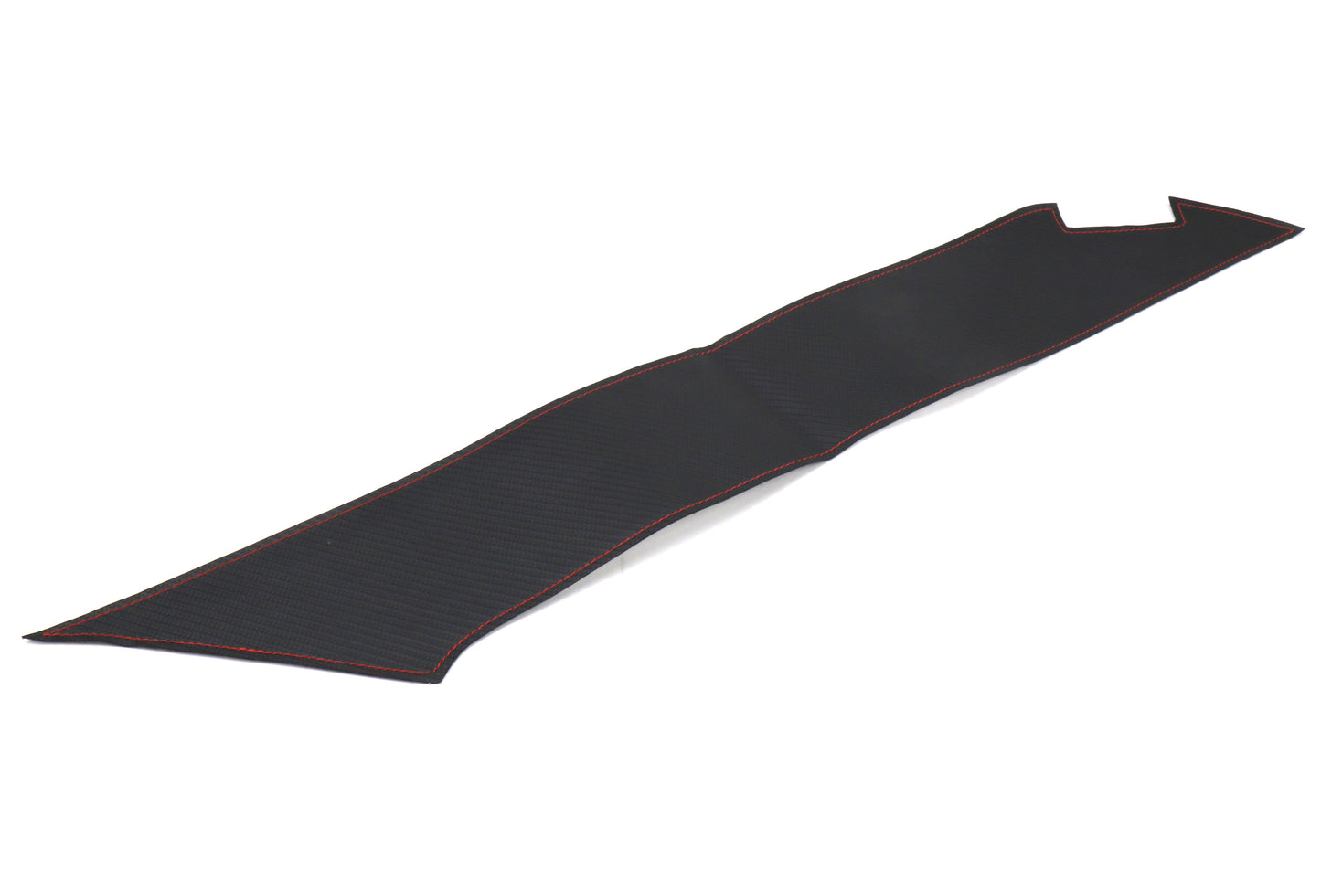 OLM Carbon Look Kick Guard Protection Set with Red Stitching - 2013-2021 Scion FR-S / Subaru BRZ / Toyota 86