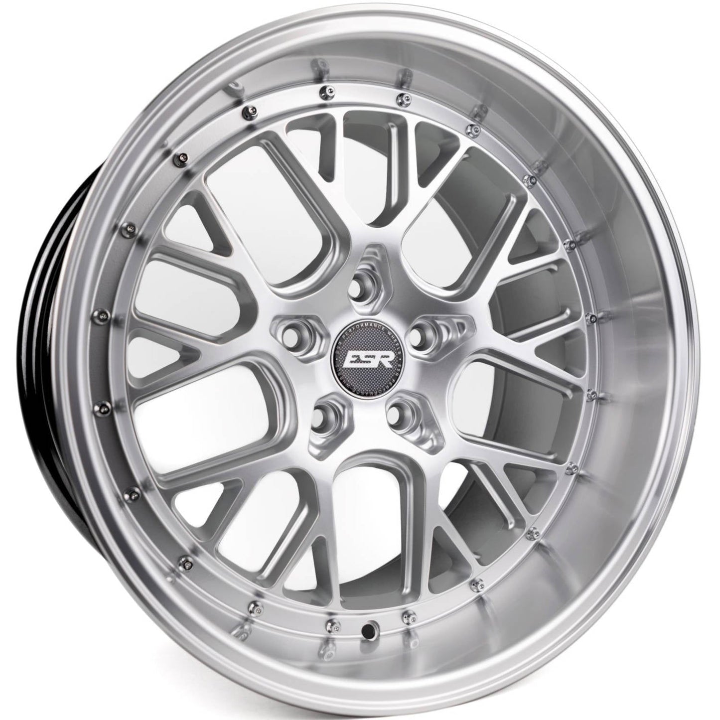 ESR Wheels CS11 Hypersilver w/ Machined Lip 19x10.5 | 5x114.3 (90551422 CS11HS-ML)