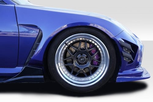 Extreme Dimensions 2022-2023 Toyota GR86 / Subaru BRZ Duraflex GT Competition Wide Body Front Fender Flares ( For use with GT Competition front bumper 118651) - 4 Pieces