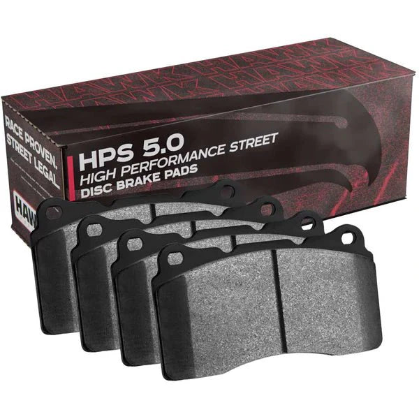 Hawk Performance HPS 5.0 Rear Brake Pads 2022-2024 WRX w/o Eyesight / 2013-2024 BRZ / 2023 GR86 / 2010-2012 Legacy GT / 2014-2015 Forester XT - HB671B.628 - Subimods.com