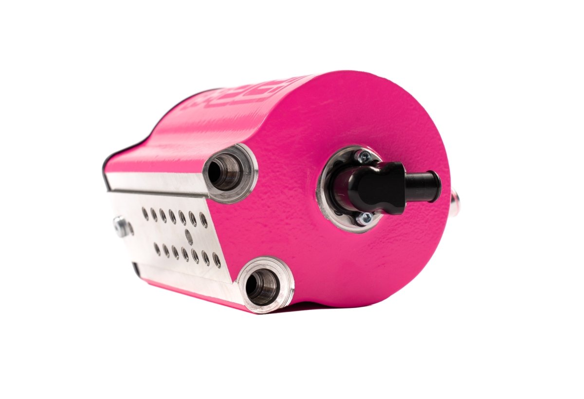 IAG Performance V3 Street Series Air / Oil Separator (AOS) Hyper Pink 2006-2007 WRX / 2004-2007 STI - IAG-ENG-7180HP - Subimods.com