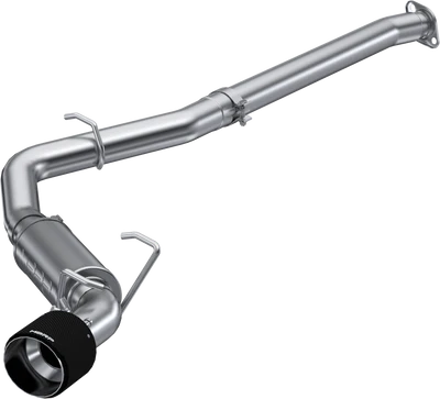 MBRP 2.5-Inch Axle-Back Exhaust Dual Rear Exit, Street Profile