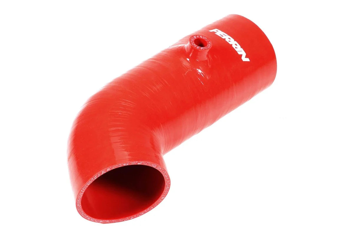 PERRIN 22-23 Subaru BRZ/Toyota GR86 Silicone Inlet Hose (3in. ID / SS Wire) - Red
