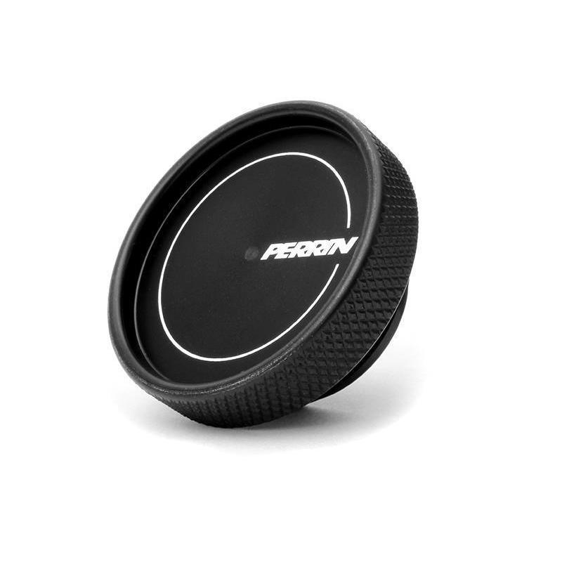 Perrin Oil Filler Cap Black Scion FR-S 2013-2016 / Subaru BRZ 2013+ / Subaru STI 2004+ / Subaru WRX 2002+ / Outback 2005+ / Subaru Legacy GT 1993+ (PSP-ENG-711BK)-paPSP-ENG-711BK-PSP-ENG-711BK-Oil Caps-Perrin Performance-JDMuscle