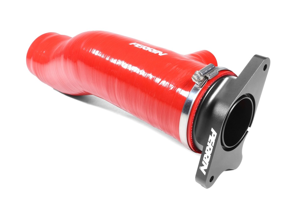 Perrin Turbo Inlet Hose w/ Nozzle Red Version 1 Fitment 2022-2024 WRX - PSP-INT-425RD - Subimods.com