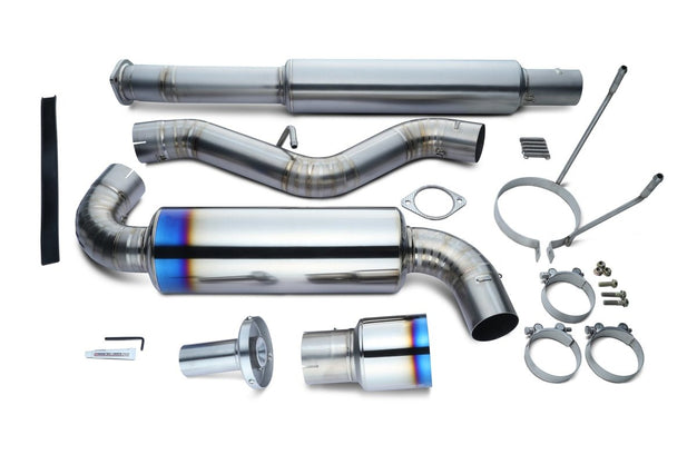 Tomei 13-23 BRZ / 13-16 FRS / 17-21 86 / 22-23 GR86 Expreme Ti Titanium Type 80 Ver. 2 Catback Exhaust | TB6090-SB05A