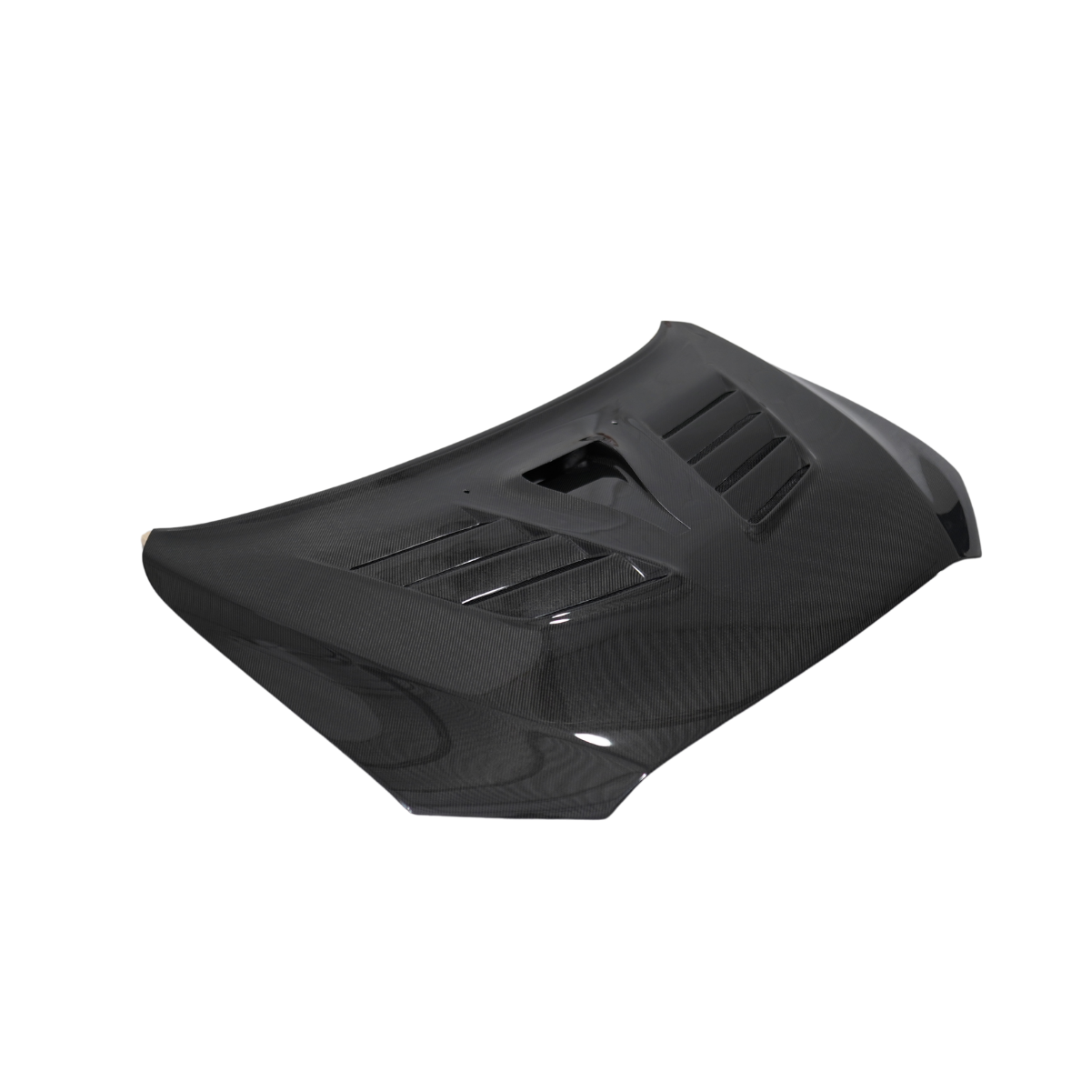 JDMuscle 2008-15 Lancer EVO X Tanso Carbon Fiber Hood w/ heat extract