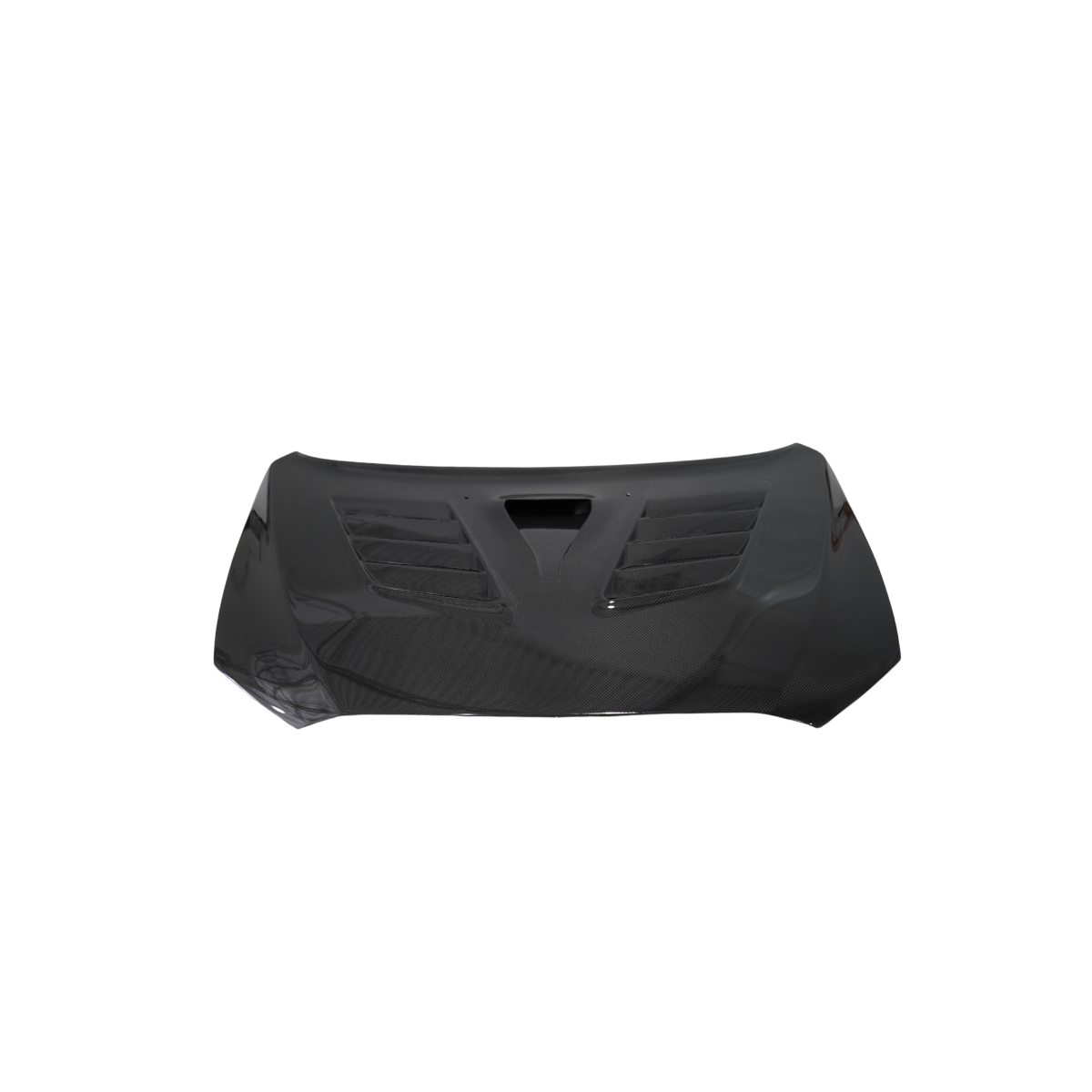 JDMuscle 2008-15 Lancer EVO X Tanso Carbon Fiber Hood w/ heat extract