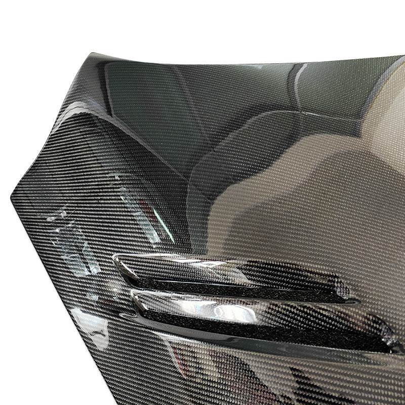 JDMuscle 2020+ Supra GR A90/A91 Tanso Carbon Fiber Hood V1